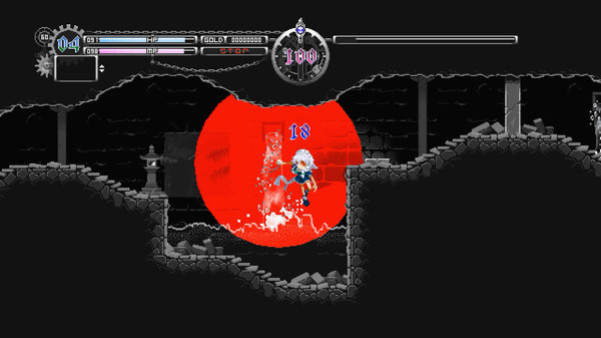 Игра Touhou Luna Nights, скриншот