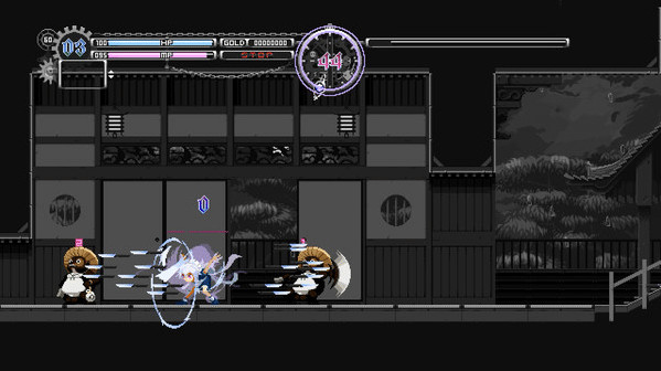Игра Touhou Luna Nights, скриншот