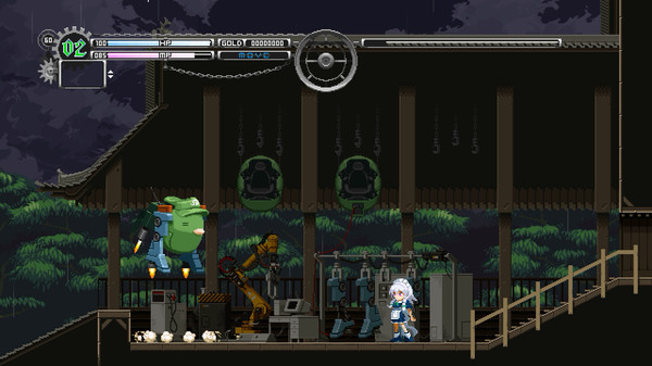 Игра Touhou Luna Nights, скриншот