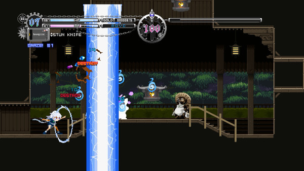 Игра Touhou Luna Nights, скриншот