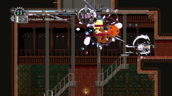Игра Touhou Luna Nights, скриншот