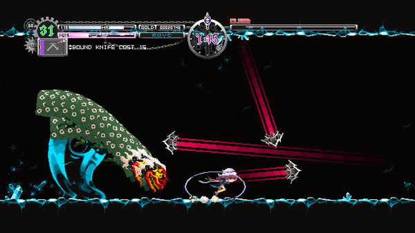 Игра Touhou Luna Nights, скриншот