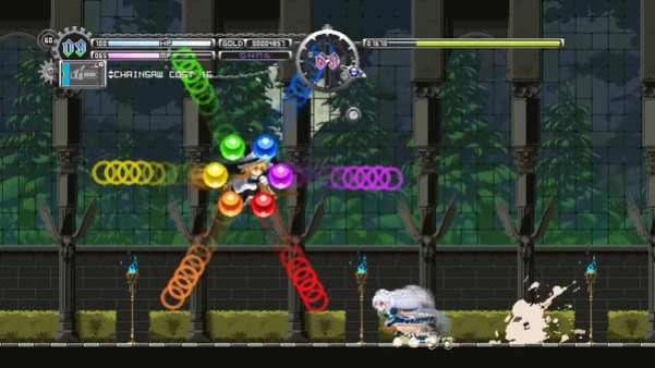Игра Touhou Luna Nights, скриншот