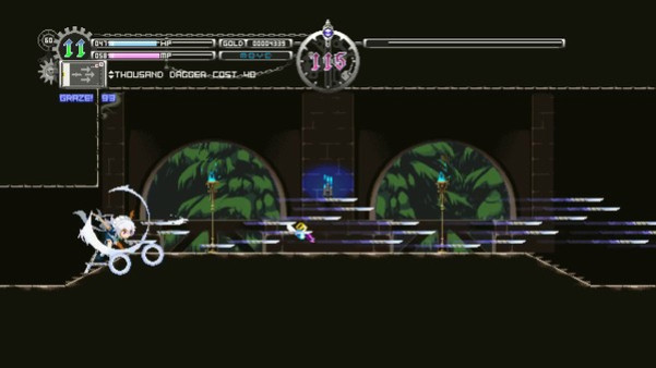Игра Touhou Luna Nights, скриншот