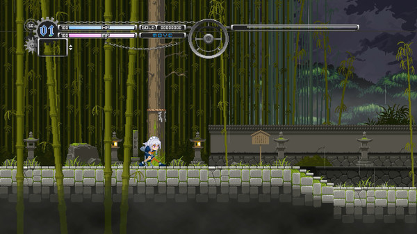 Игра Touhou Luna Nights, скриншот