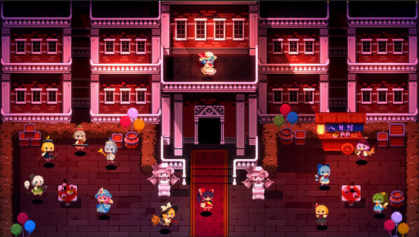 Игра 東方紅夜狂宴 ~Red Empress Devil., скриншот