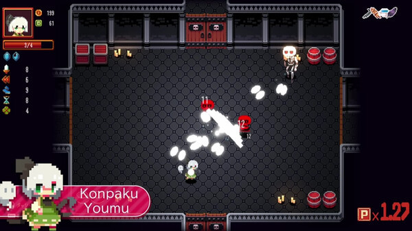 Игра 東方紅夜狂宴 ~Red Empress Devil., скриншот