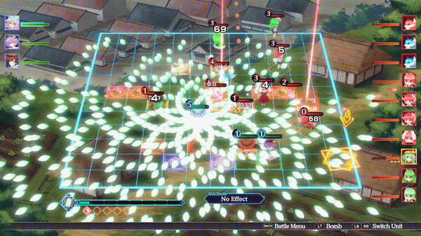 Игра Touhou Spell Carnival, скриншот