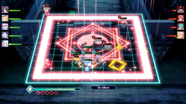 Игра Touhou Spell Carnival, скриншот