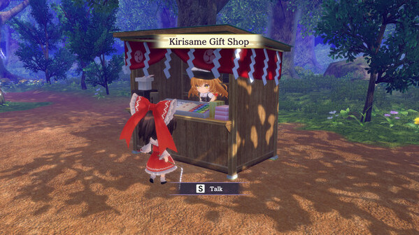 Игра Touhou Spell Carnival, скриншот