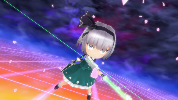 Игра Touhou Spell Carnival, скриншот