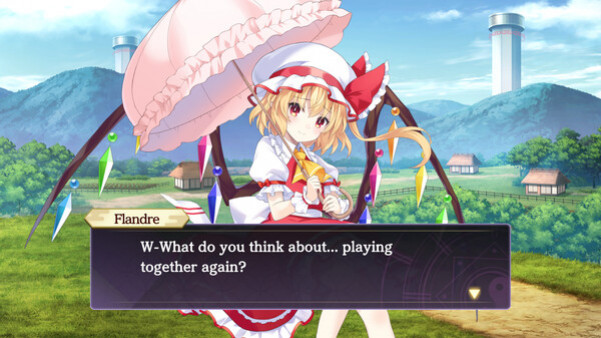 Игра Touhou Spell Carnival, скриншот