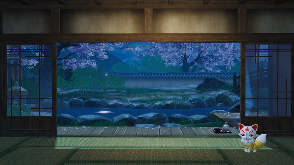 Игра Touken Ranbu Warriors - Honmaru Backdrop 5-piece Set, скриншот