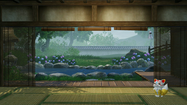 Игра Touken Ranbu Warriors - Honmaru Backdrop 5-piece Set, скриншот