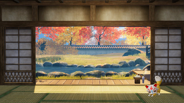 Игра Touken Ranbu Warriors - Honmaru Backdrop 5-piece Set, скриншот