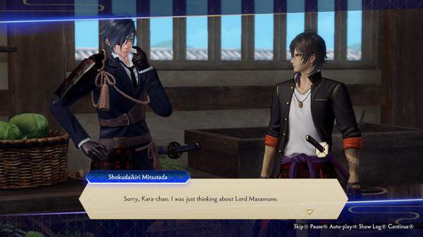 Игра Touken Ranbu Warriors, скриншот