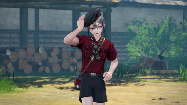 Игра Touken Ranbu Warriors - Uchiban Outfit "Hyuga Masamune", скриншот
