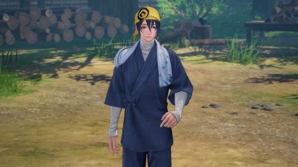 Игра Touken Ranbu Warriors - Uchiban Outfit "Mikazuki Munechika", скриншот