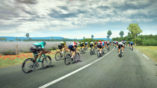 Игра Tour de France 2021, скриншот