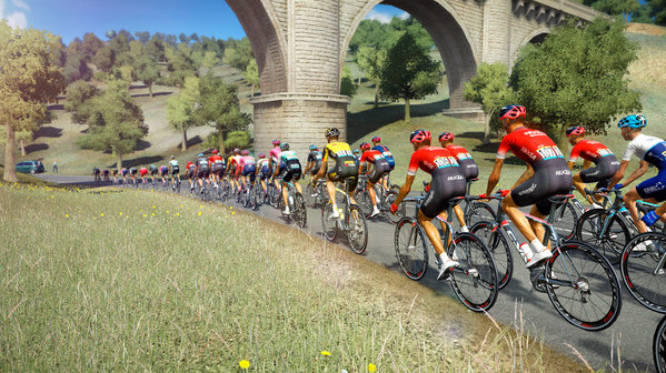 Игра Tour de France 2021, скриншот