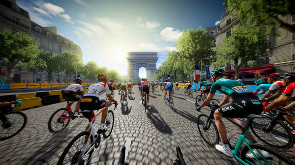 Игра Tour de France 2022, скриншот