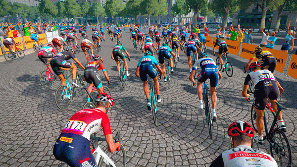 Игра Tour de France 2023, скриншот