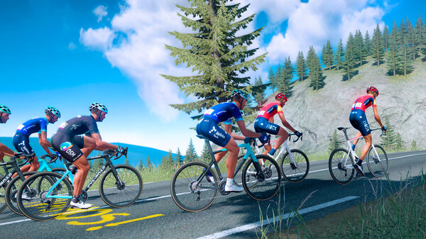 Игра Tour de France 2023, скриншот