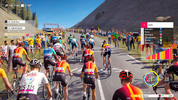 Игра Tour de France 2024, скриншот