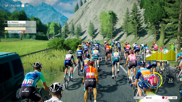 Игра Tour de France 2024, скриншот
