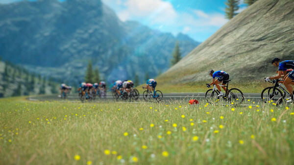 Игра Tour de France 2024, скриншот