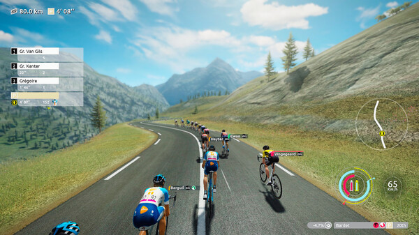 Игра Tour de France 2024, скриншот