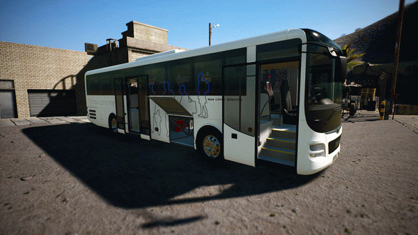 Игра Tourist Bus Simulator - MAN Lion's Intercity, скриншот