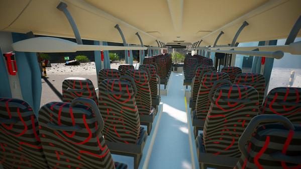 Игра Tourist Bus Simulator - MAN Lion's Intercity, скриншот