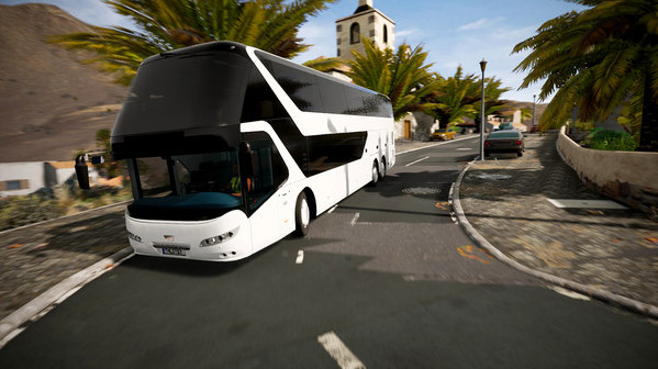 Игра Tourist Bus Simulator - Neoplan Skyliner, скриншот