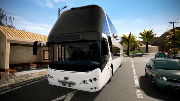 Игра Tourist Bus Simulator - Neoplan Skyliner, скриншот