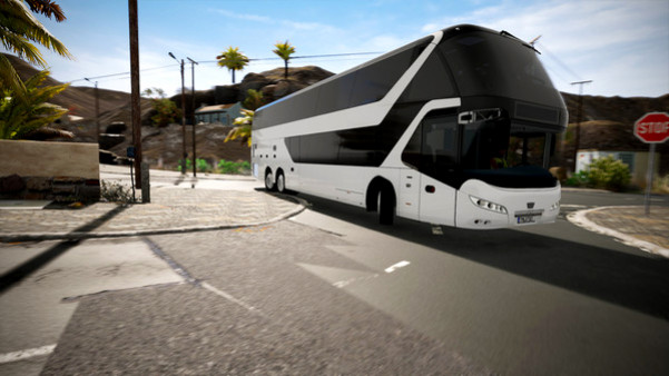 Игра Tourist Bus Simulator - Neoplan Skyliner, скриншот