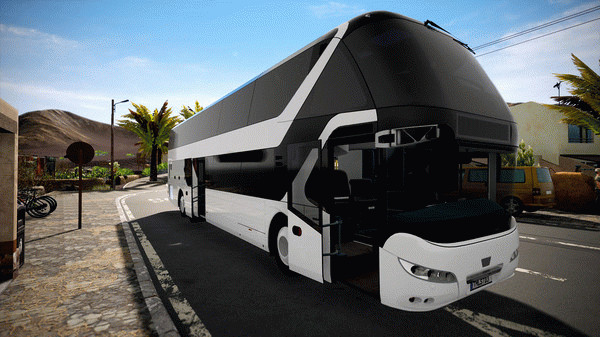 Игра Tourist Bus Simulator - Neoplan Skyliner, скриншот