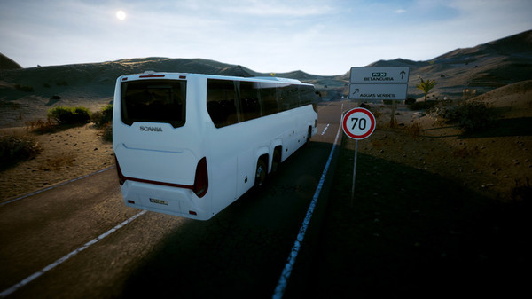 Игра Tourist Bus Simulator - Scania Touring, скриншот