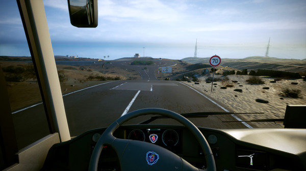 Игра Tourist Bus Simulator - Scania Touring, скриншот