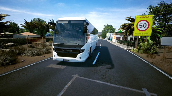 Игра Tourist Bus Simulator - Scania Touring, скриншот