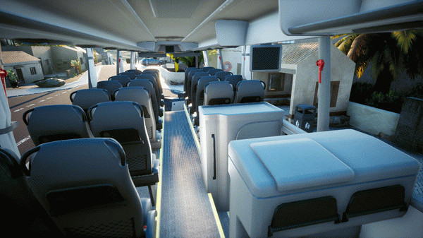 Игра Tourist Bus Simulator - Scania Touring, скриншот