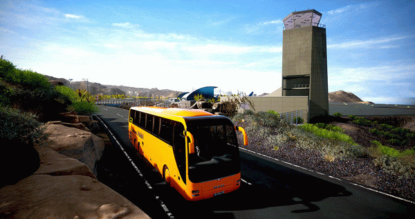 Игра Tourist Bus Simulator, скриншот