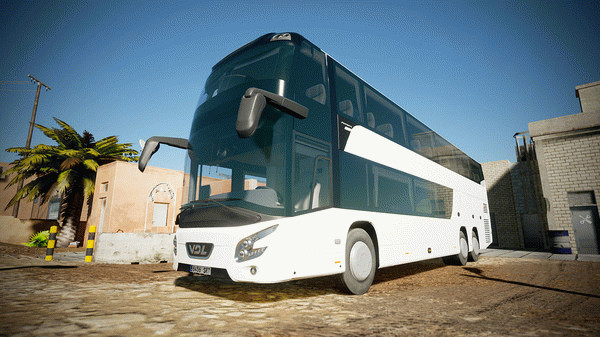 Игра Tourist Bus Simulator - VDL Futura FDD2, скриншот