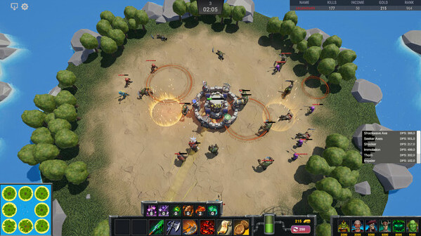 Игра Tower Arena Survive, скриншот