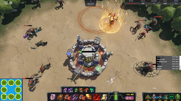 Игра Tower Arena Survive, скриншот