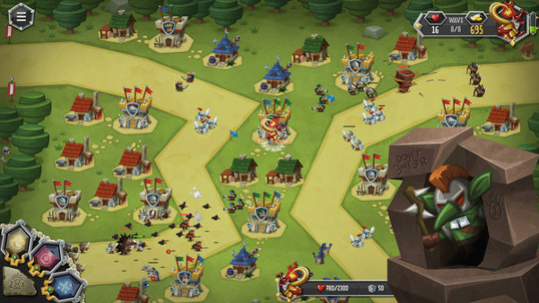 Игра Tower Dwellers, скриншот