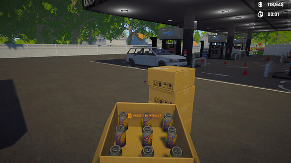 Игра Town Market Simulator 2025, скриншот