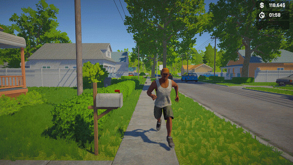 Игра Town Market Simulator 2025, скриншот