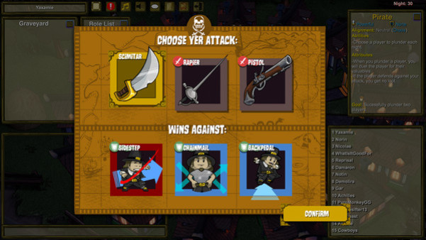 Игра Town of Salem - The Coven, скриншот