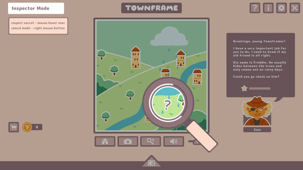Игра Townframe, скриншот